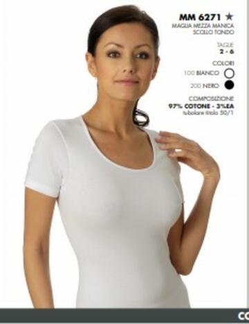 SELI6271- 6271 maglia donna m/m - Fratelli Parenti