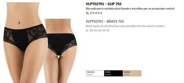LEPE702- 702 slip donna pizzo - Fratelli Parenti
