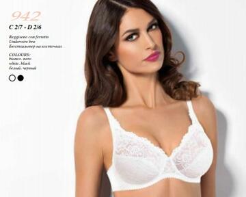 -  942 reggiseno donna ferretto coppa c