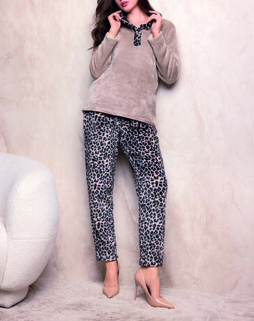 LORM654480- 654480 pigiama donna super soft - Fratelli Parenti