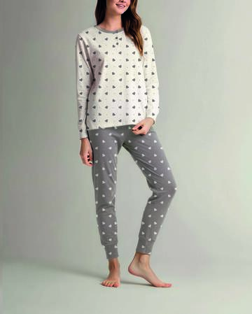 LORMY&MMR4669- y&m mr4669 pigiama donna interlock - Fratelli Parenti