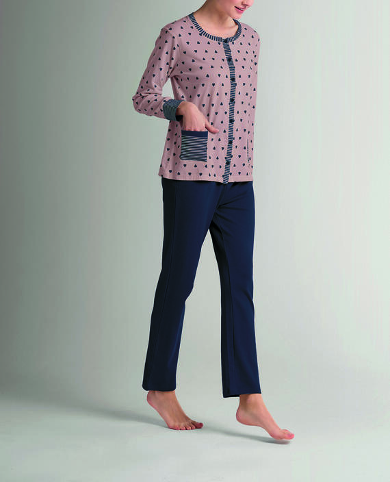 - CPR MR4674 PIGIAMA DONNA AP. INTERLOCK