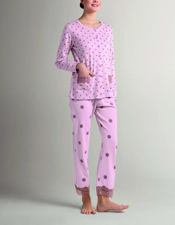 - BLL MR4629 PIGIAMA DONNA AP. INTERLOCK