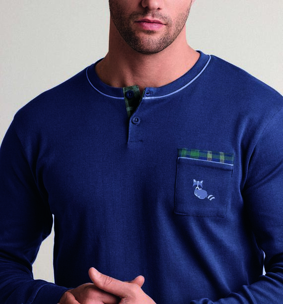 - CCK MR4688 PIGIAMA UOMO INTERLOCK