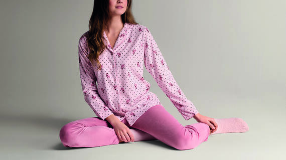 - CLT MR4429 PIGIAMA DONNA AP. MICROCORAL