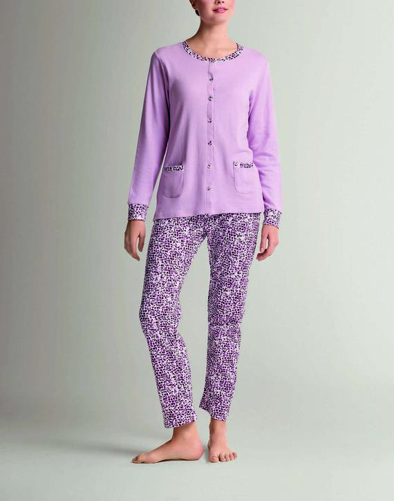 - ADR MR4672 PIGIAMA DONNA AP. INTERLOCK