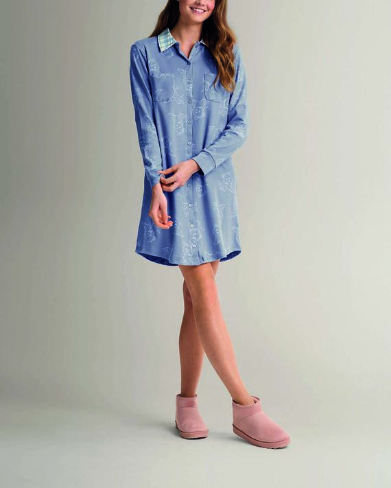 - DGG MR4598 CAMICIA NOTTE AP. DONNA