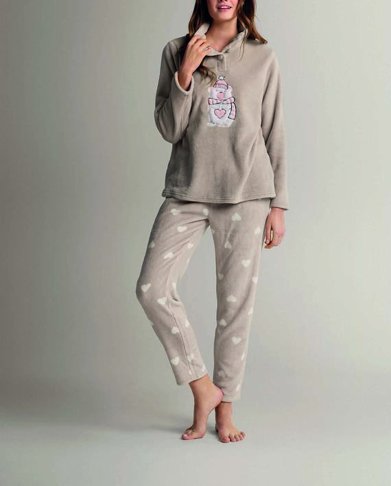- ICB MR4535 PIGIAMA DONNA CORAL