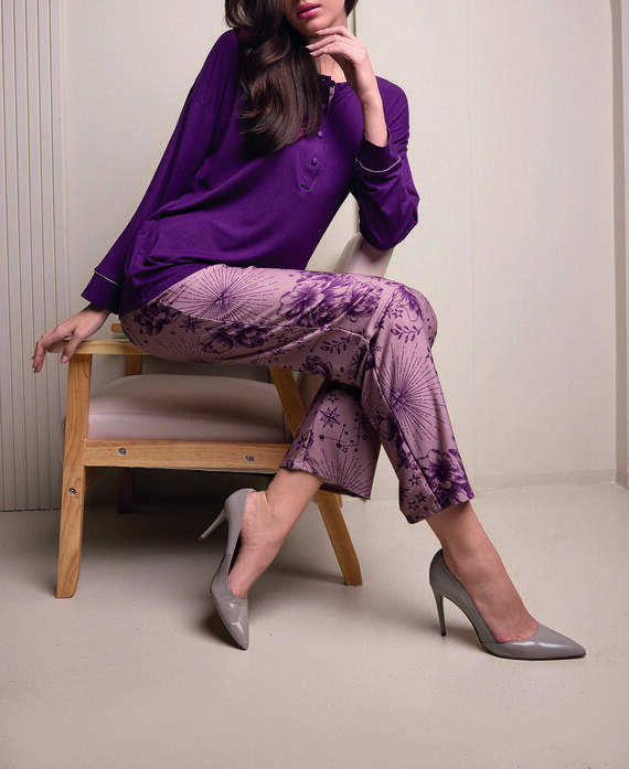 - 654495 PIGIAMA  DONNA VISCOSA